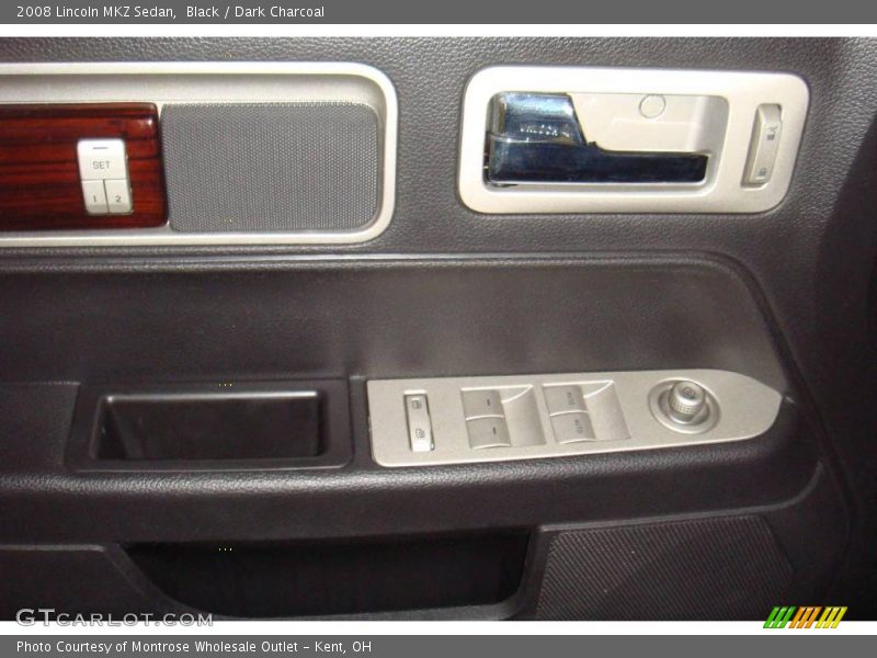 Black / Dark Charcoal 2008 Lincoln MKZ Sedan