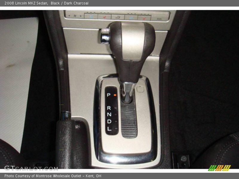 Black / Dark Charcoal 2008 Lincoln MKZ Sedan