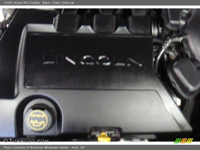 Black / Dark Charcoal 2008 Lincoln MKZ Sedan