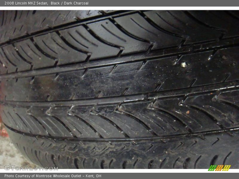 Black / Dark Charcoal 2008 Lincoln MKZ Sedan