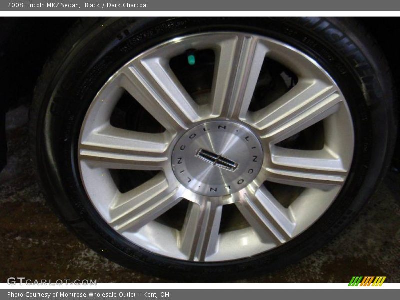 Black / Dark Charcoal 2008 Lincoln MKZ Sedan