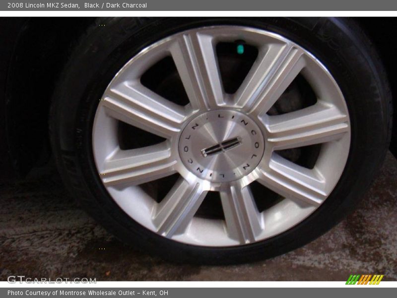Black / Dark Charcoal 2008 Lincoln MKZ Sedan