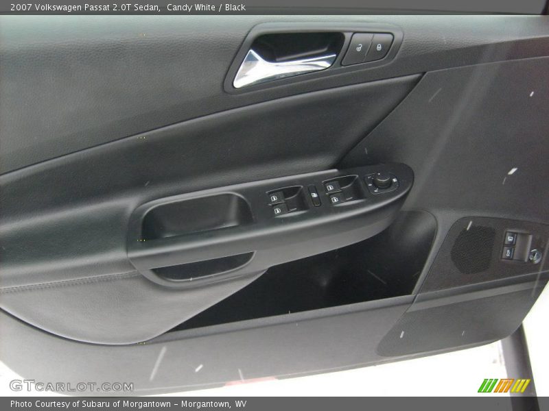 Candy White / Black 2007 Volkswagen Passat 2.0T Sedan