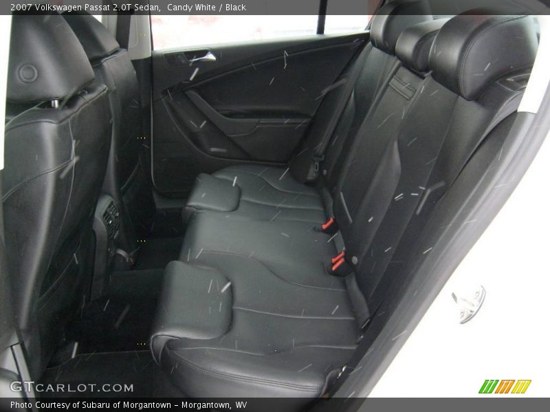 Candy White / Black 2007 Volkswagen Passat 2.0T Sedan