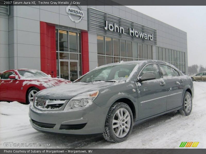 Techno Gray Metallic / Gray 2007 Saturn Aura XE