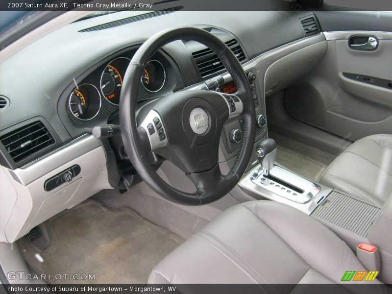Techno Gray Metallic / Gray 2007 Saturn Aura XE