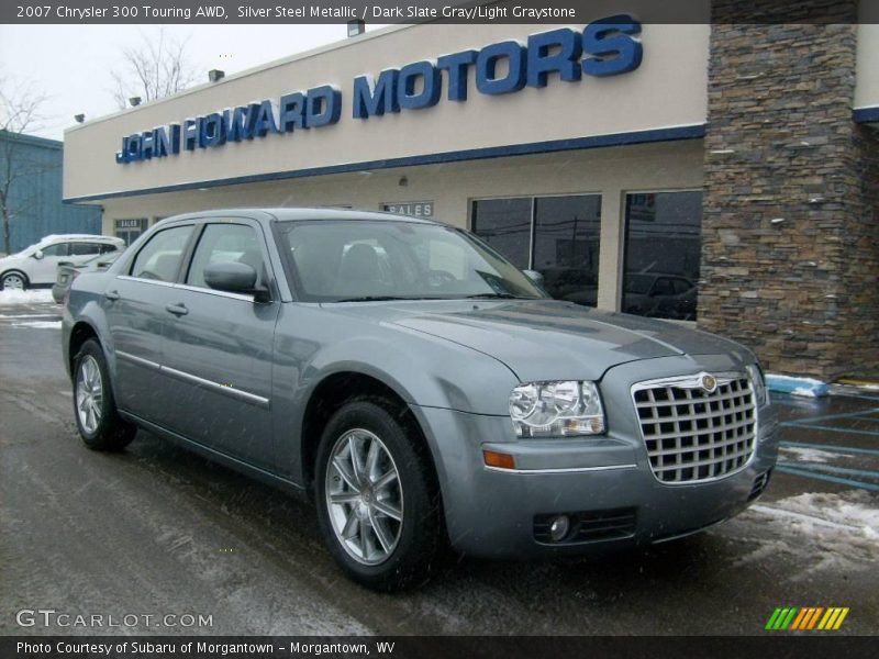 Silver Steel Metallic / Dark Slate Gray/Light Graystone 2007 Chrysler 300 Touring AWD