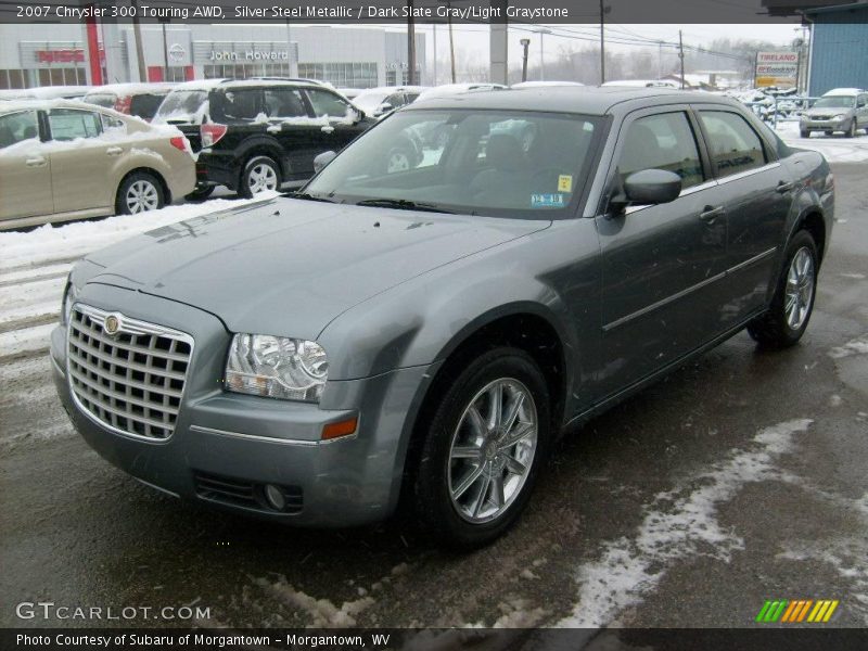 Silver Steel Metallic / Dark Slate Gray/Light Graystone 2007 Chrysler 300 Touring AWD