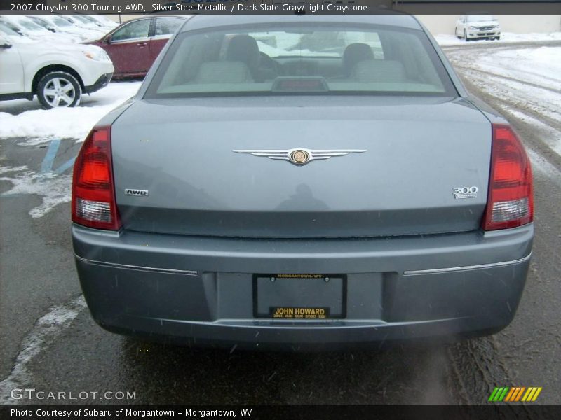 Silver Steel Metallic / Dark Slate Gray/Light Graystone 2007 Chrysler 300 Touring AWD