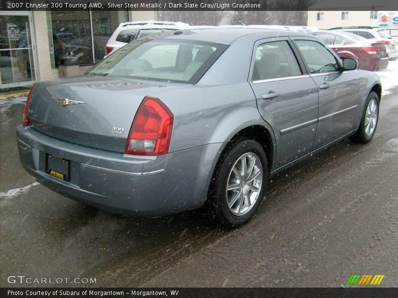 Silver Steel Metallic / Dark Slate Gray/Light Graystone 2007 Chrysler 300 Touring AWD