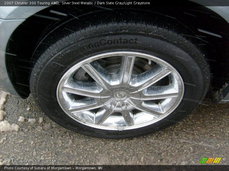 Silver Steel Metallic / Dark Slate Gray/Light Graystone 2007 Chrysler 300 Touring AWD