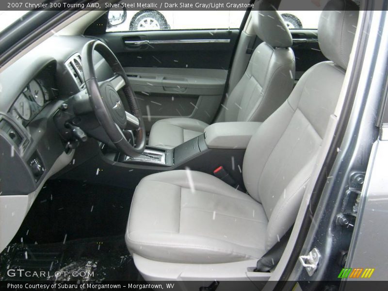 Silver Steel Metallic / Dark Slate Gray/Light Graystone 2007 Chrysler 300 Touring AWD