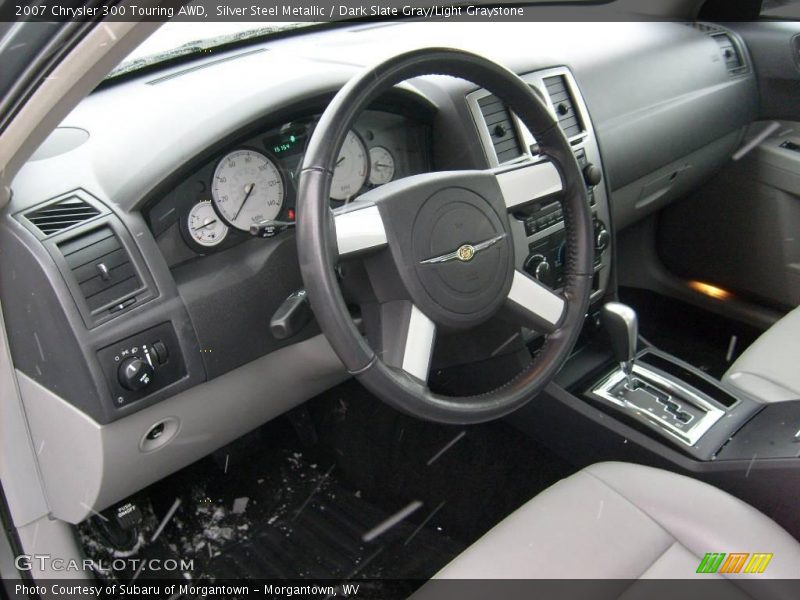 Silver Steel Metallic / Dark Slate Gray/Light Graystone 2007 Chrysler 300 Touring AWD
