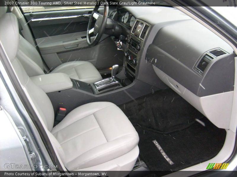 Silver Steel Metallic / Dark Slate Gray/Light Graystone 2007 Chrysler 300 Touring AWD