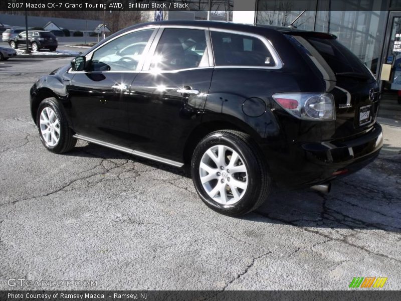 Brilliant Black / Black 2007 Mazda CX-7 Grand Touring AWD