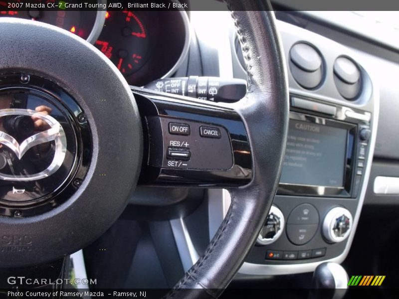 Brilliant Black / Black 2007 Mazda CX-7 Grand Touring AWD