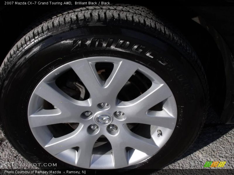 Brilliant Black / Black 2007 Mazda CX-7 Grand Touring AWD
