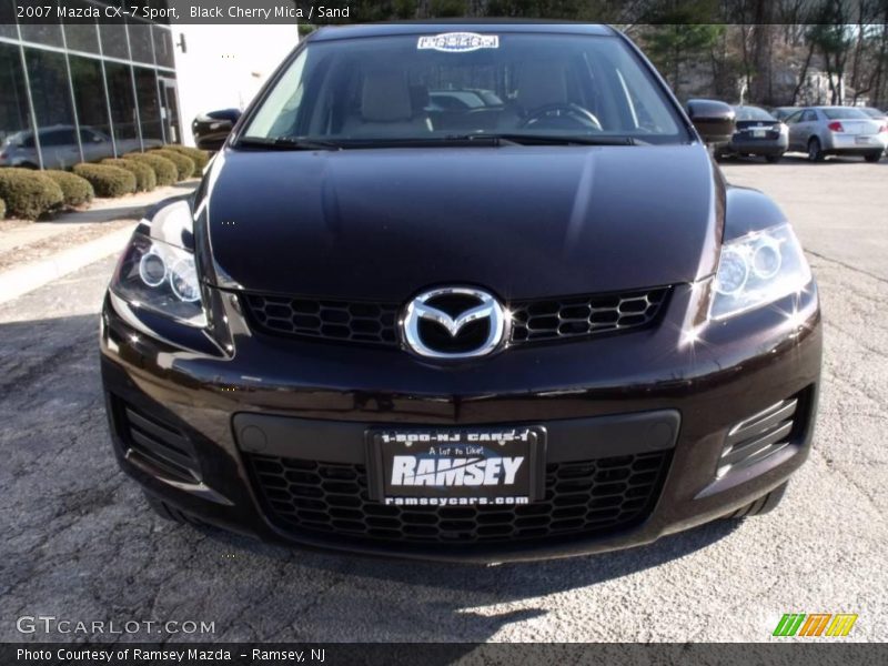 Black Cherry Mica / Sand 2007 Mazda CX-7 Sport