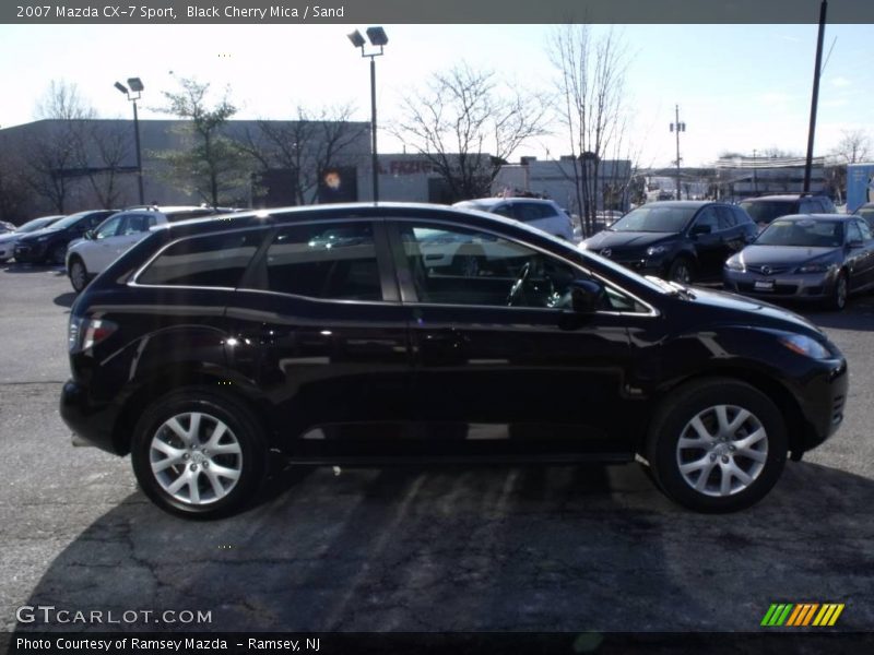 Black Cherry Mica / Sand 2007 Mazda CX-7 Sport