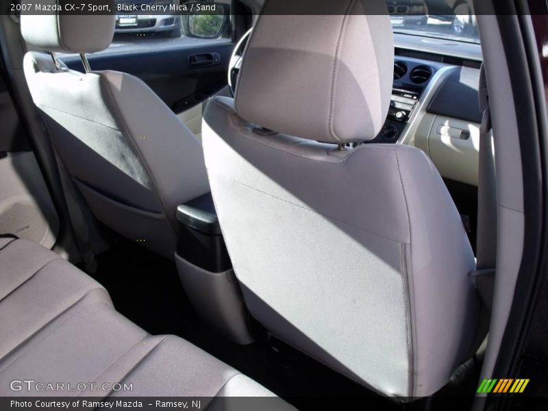 Black Cherry Mica / Sand 2007 Mazda CX-7 Sport