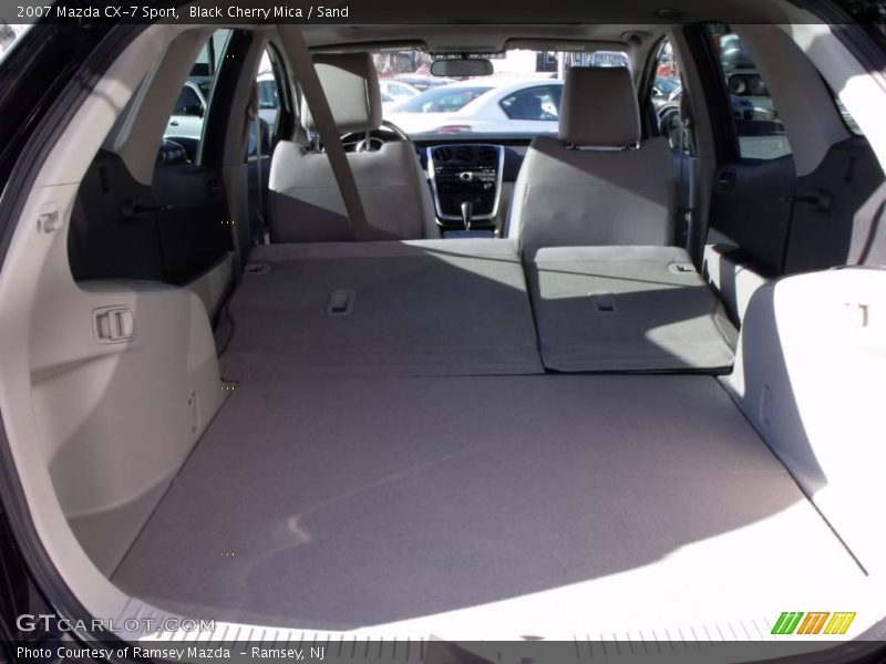 Black Cherry Mica / Sand 2007 Mazda CX-7 Sport