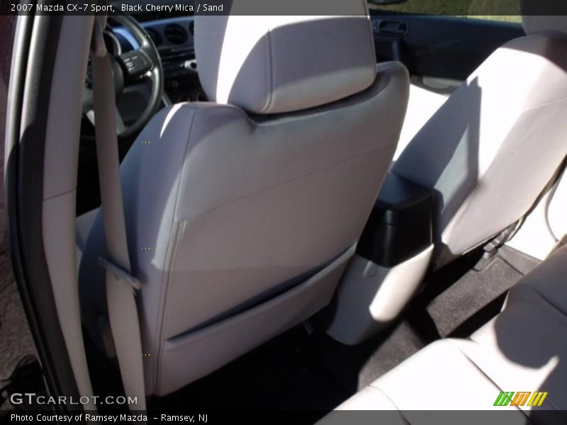 Black Cherry Mica / Sand 2007 Mazda CX-7 Sport