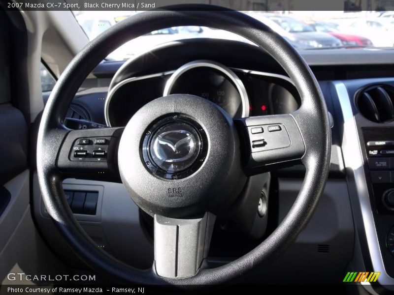 Black Cherry Mica / Sand 2007 Mazda CX-7 Sport