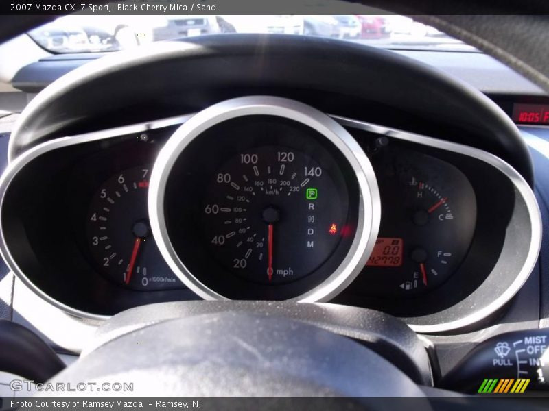 Black Cherry Mica / Sand 2007 Mazda CX-7 Sport