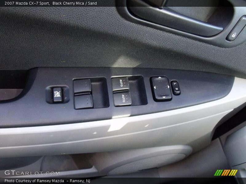 Black Cherry Mica / Sand 2007 Mazda CX-7 Sport