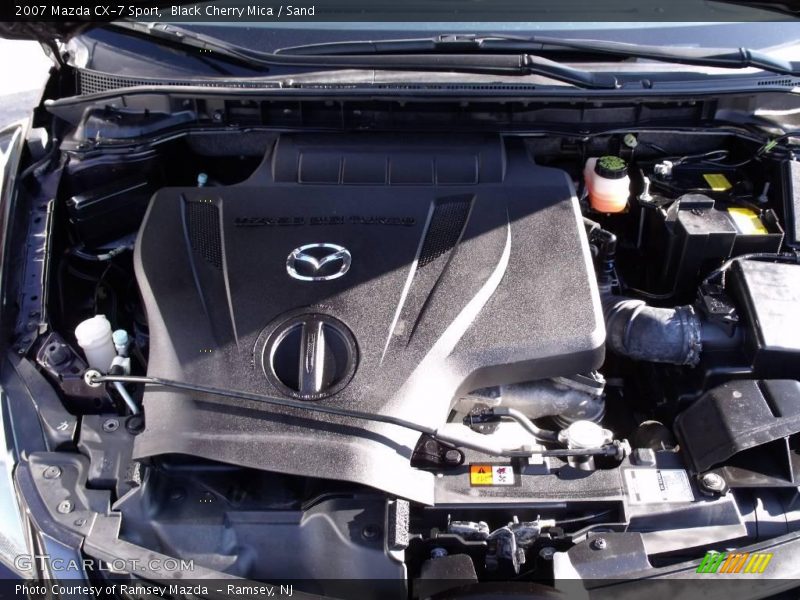 Black Cherry Mica / Sand 2007 Mazda CX-7 Sport