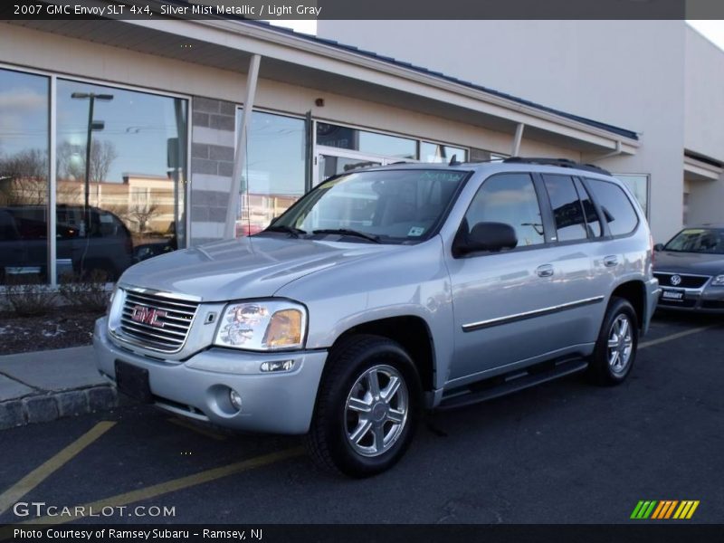 Silver Mist Metallic / Light Gray 2007 GMC Envoy SLT 4x4