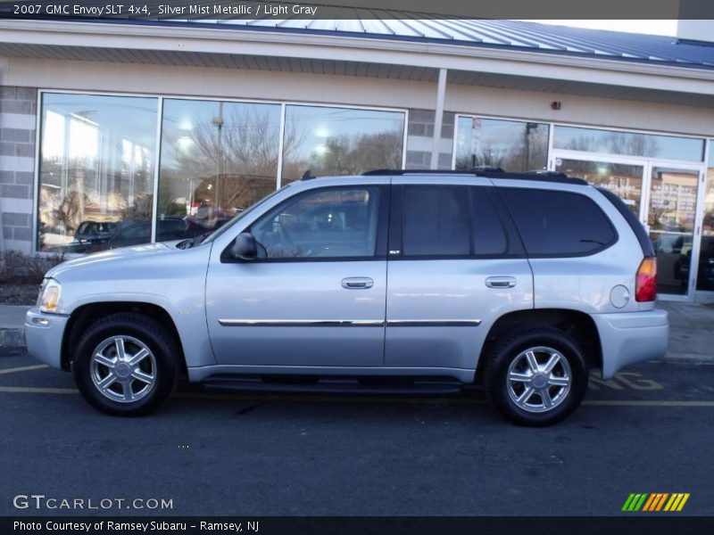 Silver Mist Metallic / Light Gray 2007 GMC Envoy SLT 4x4