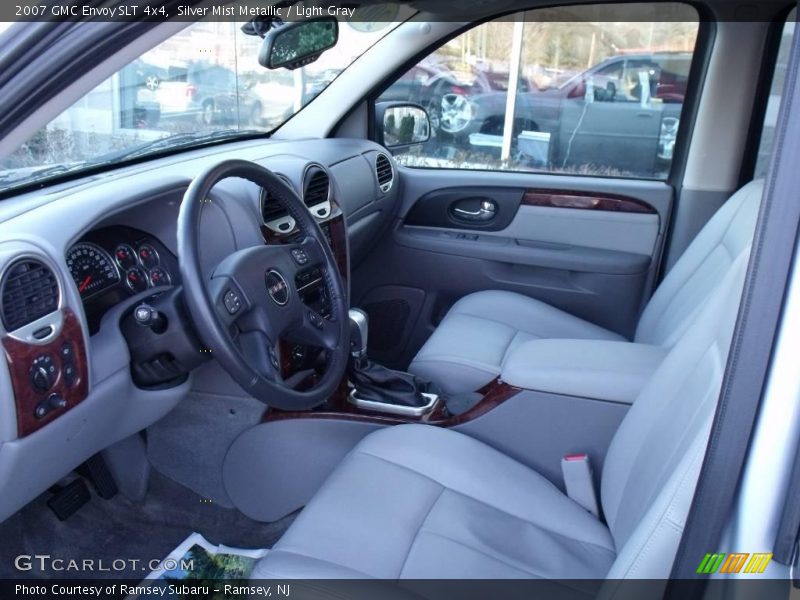 Silver Mist Metallic / Light Gray 2007 GMC Envoy SLT 4x4