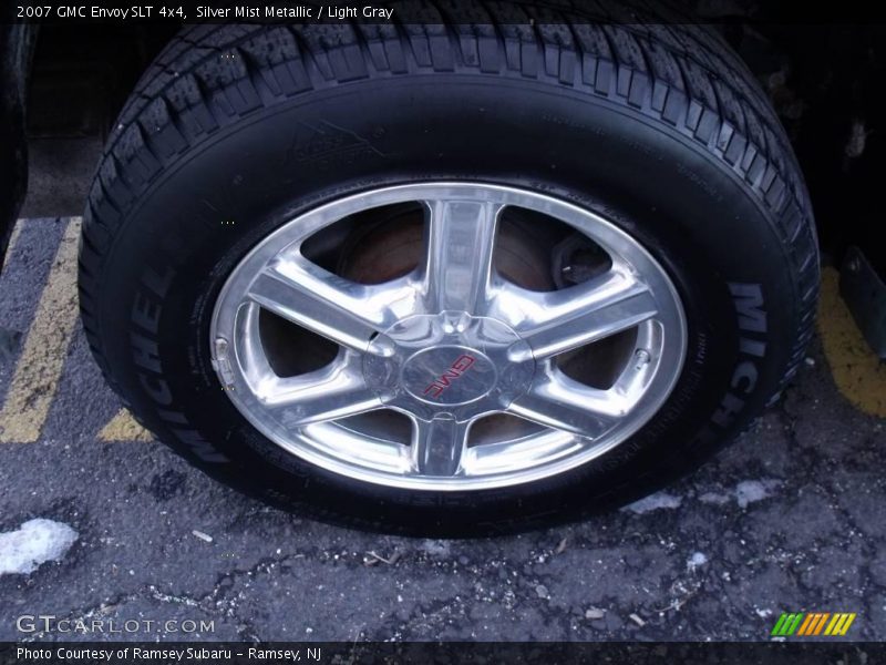 Silver Mist Metallic / Light Gray 2007 GMC Envoy SLT 4x4
