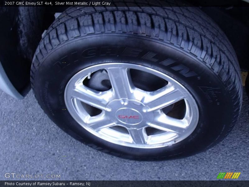 Silver Mist Metallic / Light Gray 2007 GMC Envoy SLT 4x4