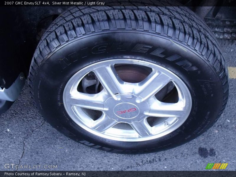 Silver Mist Metallic / Light Gray 2007 GMC Envoy SLT 4x4