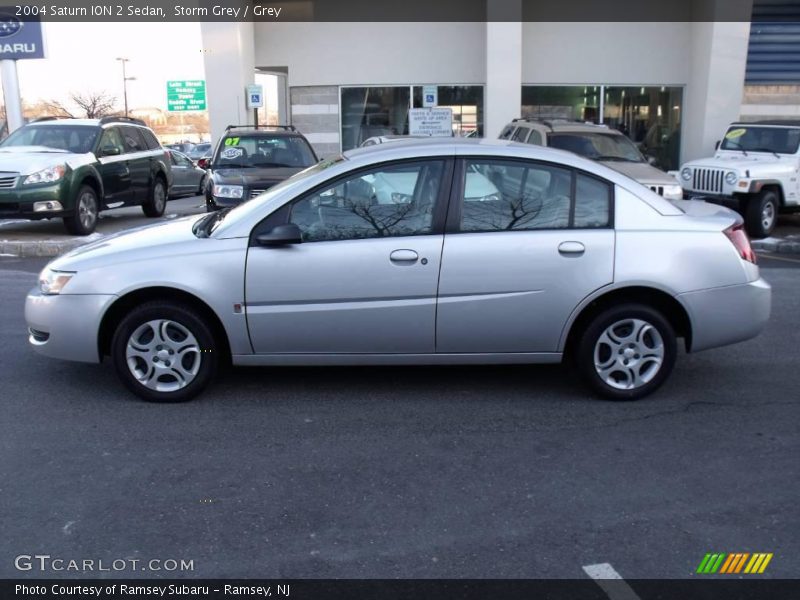 Storm Grey / Grey 2004 Saturn ION 2 Sedan