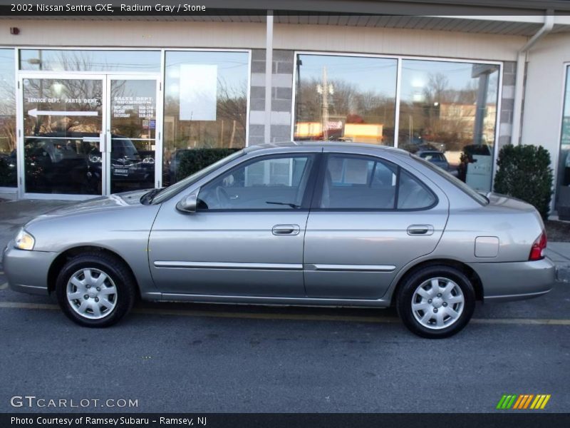 Radium Gray / Stone 2002 Nissan Sentra GXE