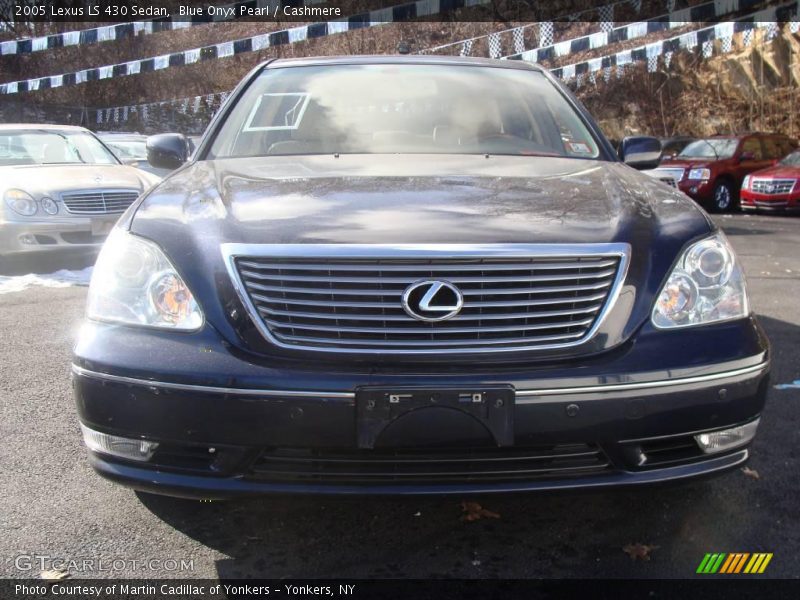 Blue Onyx Pearl / Cashmere 2005 Lexus LS 430 Sedan