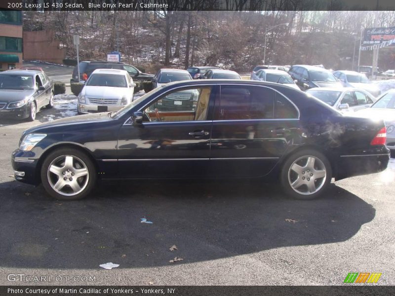 Blue Onyx Pearl / Cashmere 2005 Lexus LS 430 Sedan