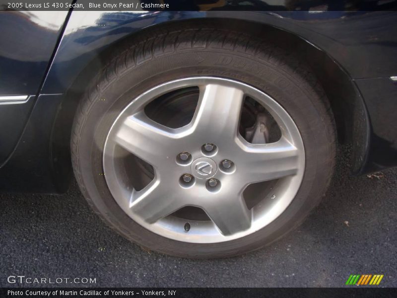 Blue Onyx Pearl / Cashmere 2005 Lexus LS 430 Sedan