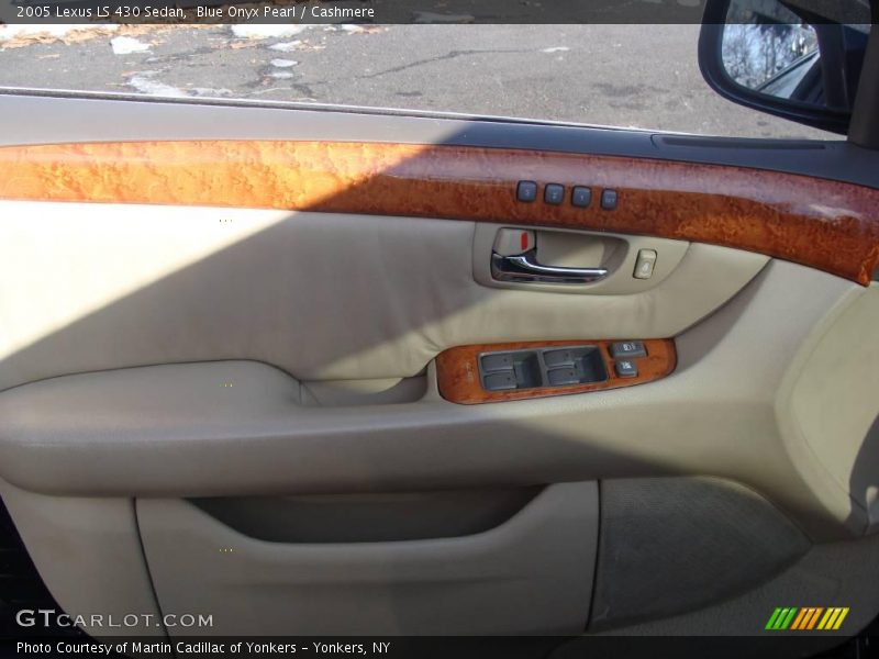 Blue Onyx Pearl / Cashmere 2005 Lexus LS 430 Sedan