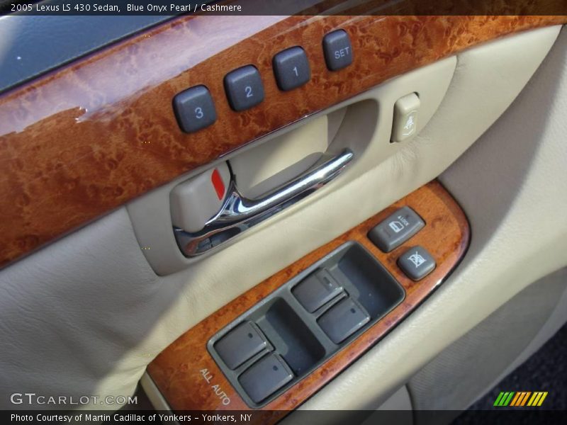 Blue Onyx Pearl / Cashmere 2005 Lexus LS 430 Sedan