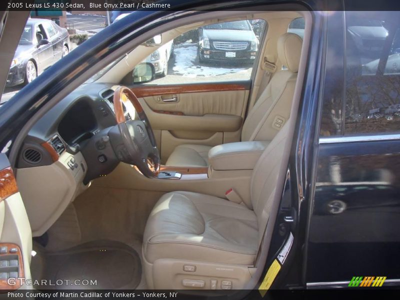 Blue Onyx Pearl / Cashmere 2005 Lexus LS 430 Sedan