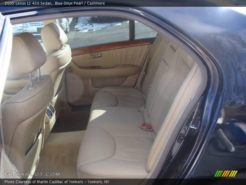 Blue Onyx Pearl / Cashmere 2005 Lexus LS 430 Sedan