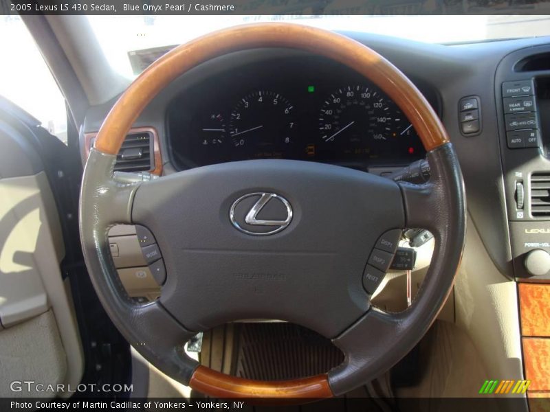 Blue Onyx Pearl / Cashmere 2005 Lexus LS 430 Sedan