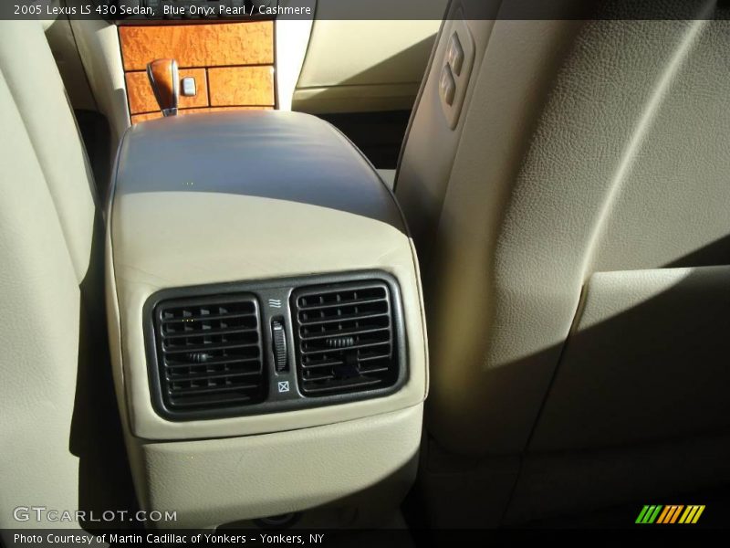Blue Onyx Pearl / Cashmere 2005 Lexus LS 430 Sedan