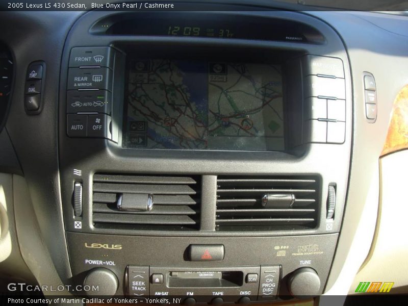 Blue Onyx Pearl / Cashmere 2005 Lexus LS 430 Sedan