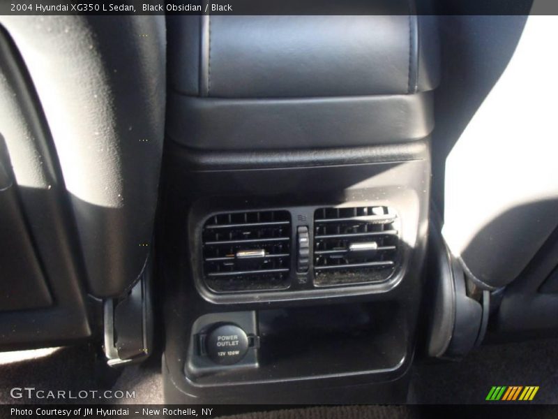 Black Obsidian / Black 2004 Hyundai XG350 L Sedan