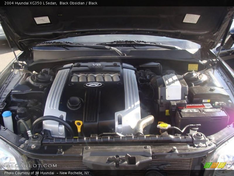 Black Obsidian / Black 2004 Hyundai XG350 L Sedan